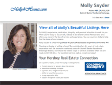 Tablet Screenshot of molly4homes.com